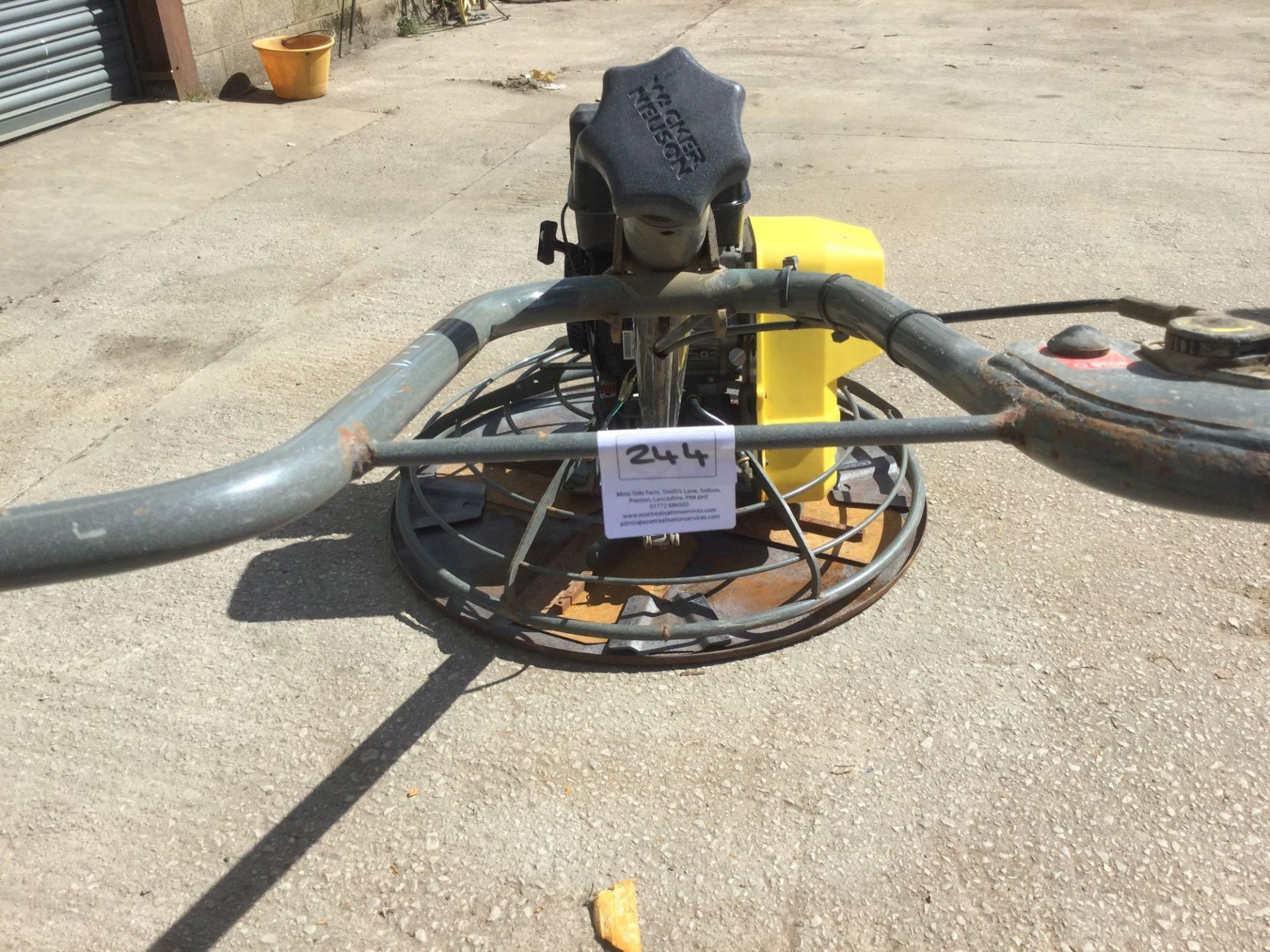 Wacker NeusonCT36 WM270 Power Float With Blade Transport Protector - Image 11 of 11