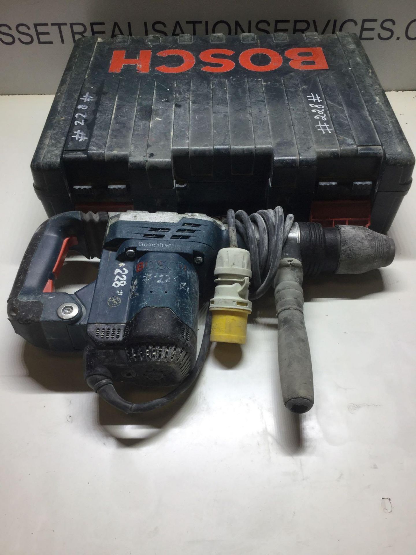 Bosch Demo Hammer Drill Drill 110v - Bild 2 aus 4