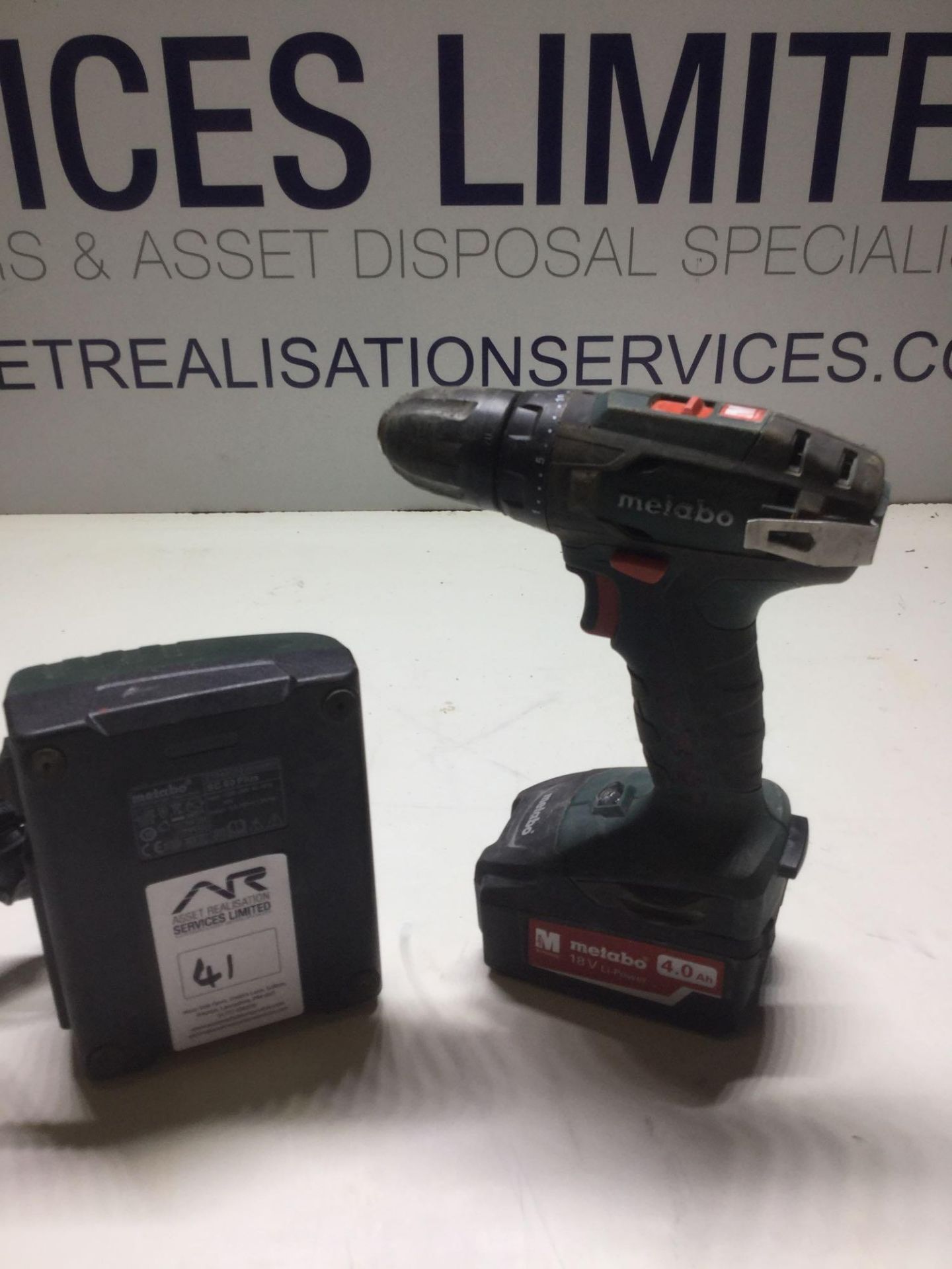 Metabo LT Cordless Drill With Charger & 18v 4.0ah Battery