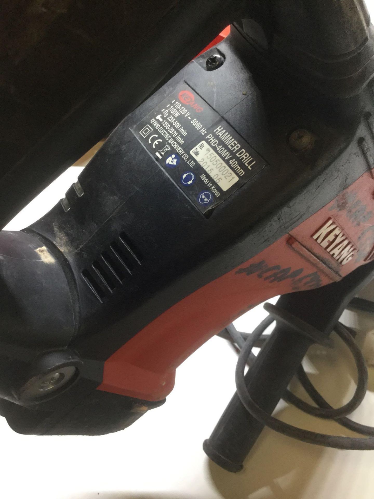 Keyang VCS Hammer Drill 1100 W 110v - Image 4 of 5