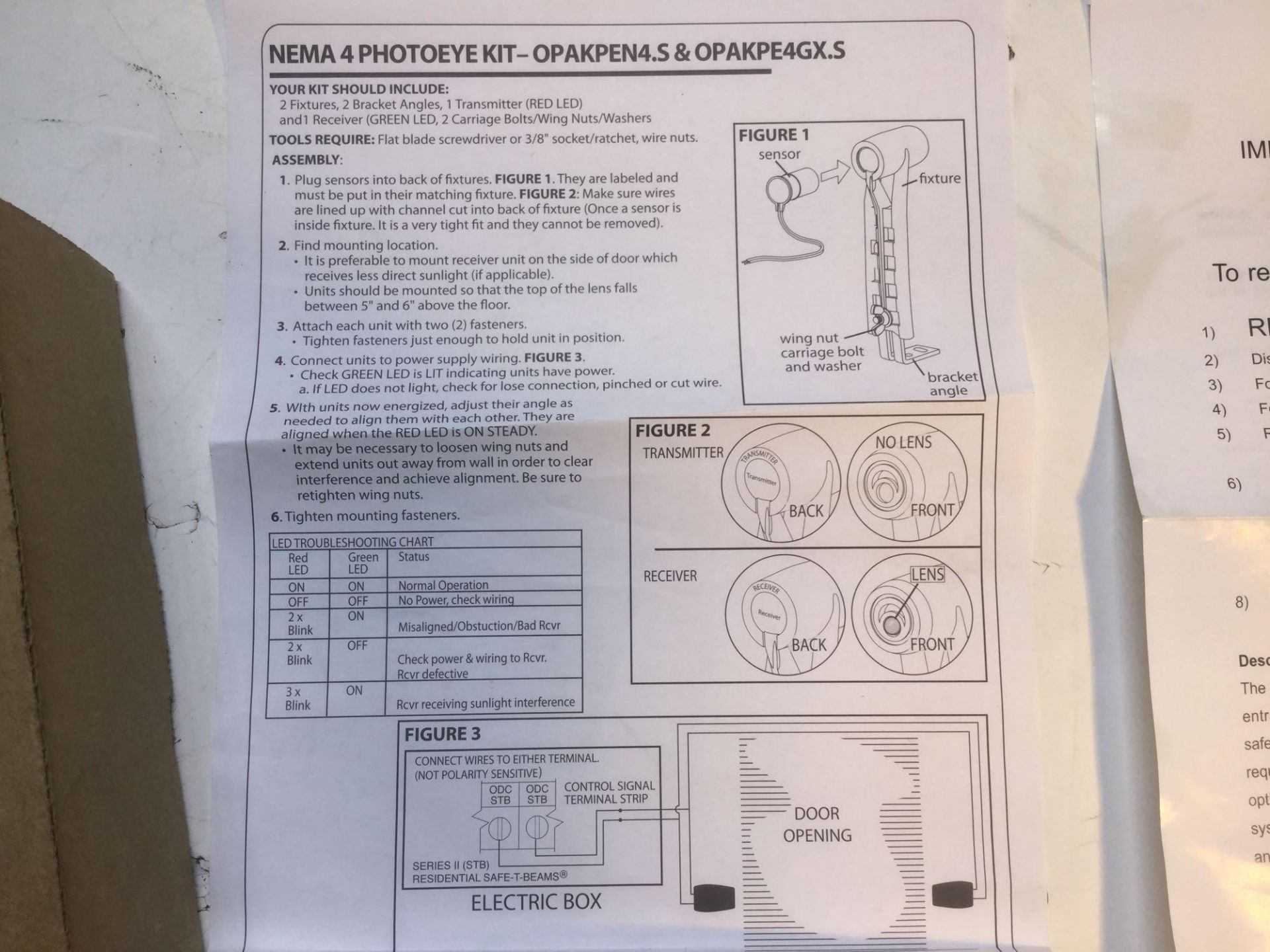 Nema 4 Photoeye Kit - Image 3 of 4