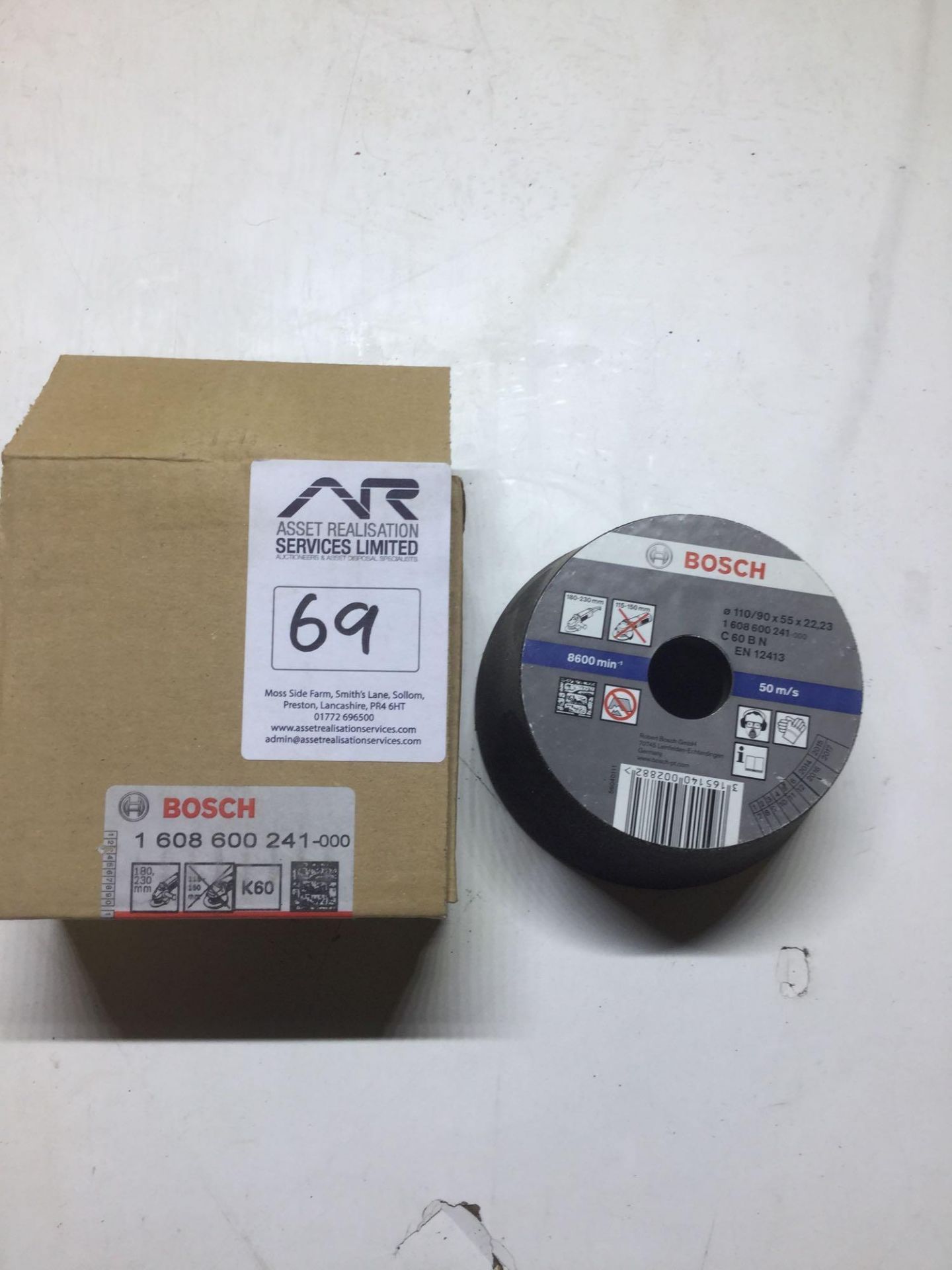 Bosch 4.5â€ Stone Grinding Wheel - Bild 2 aus 3