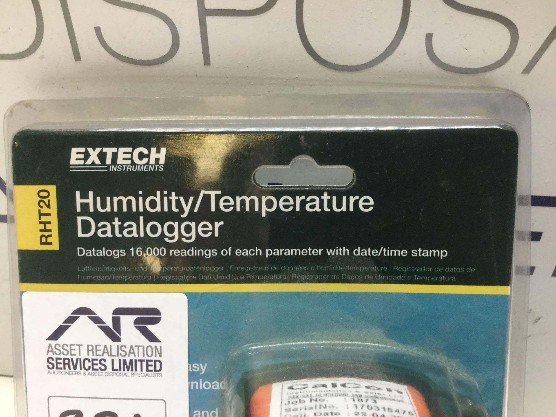 Extech Humidity / Temperature Datalogger - Image 3 of 3