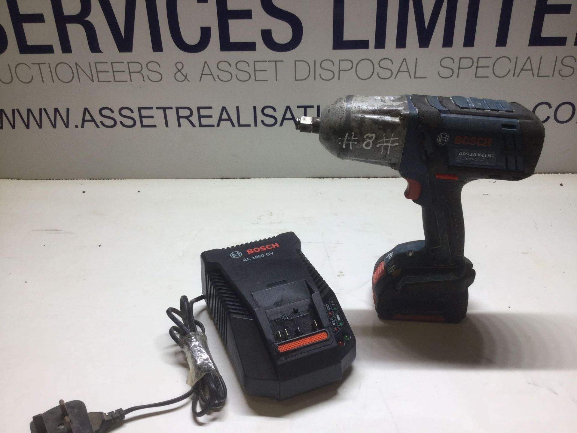 Bosch GDS 18v Li H 1/2â€ Buzz Gun with 18v 2.6ah Battery & Charger - Image 2 of 4