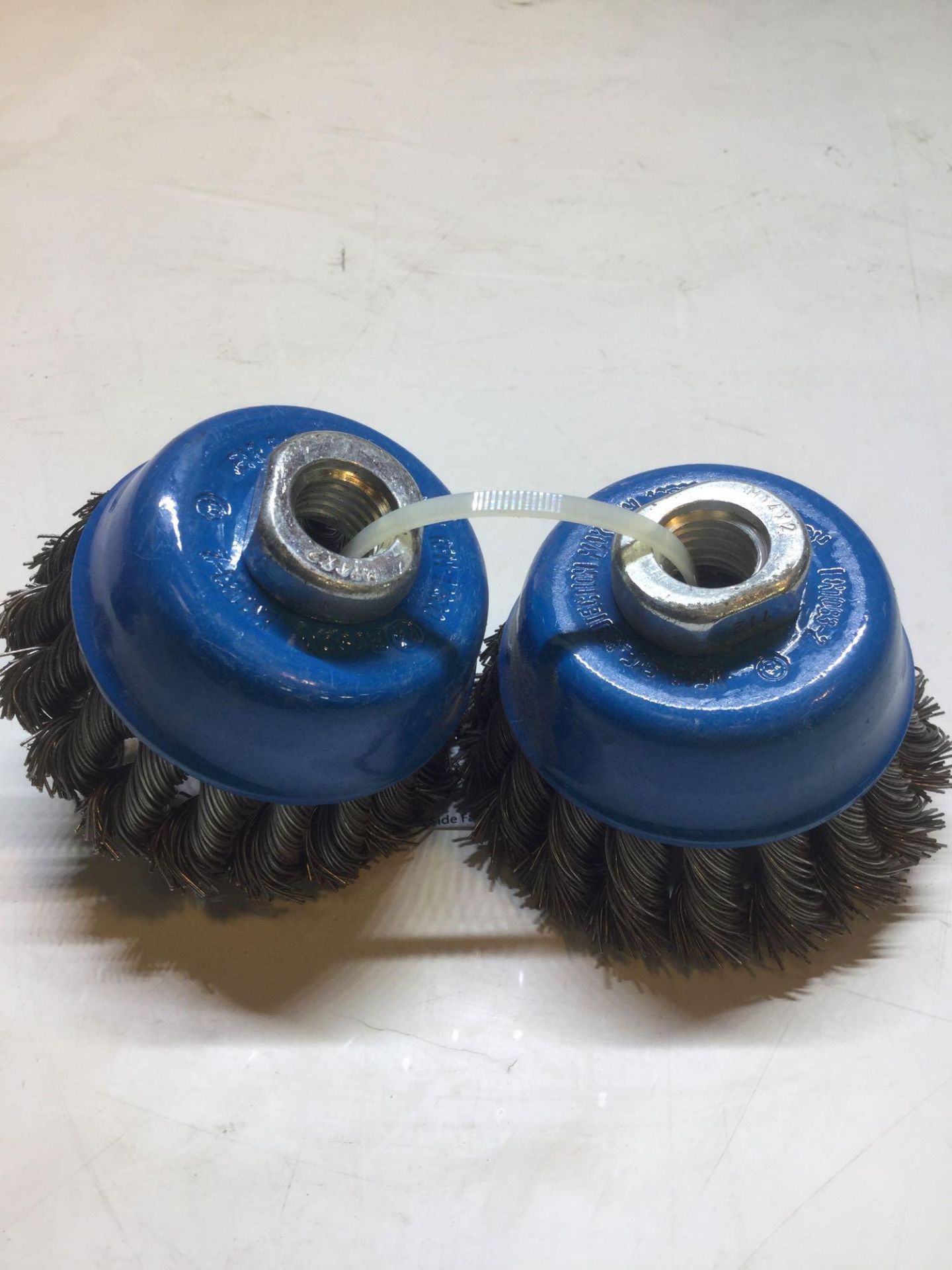 Bosch 75mm Metal Brush Wheel x2 Unboxed - Bild 2 aus 2