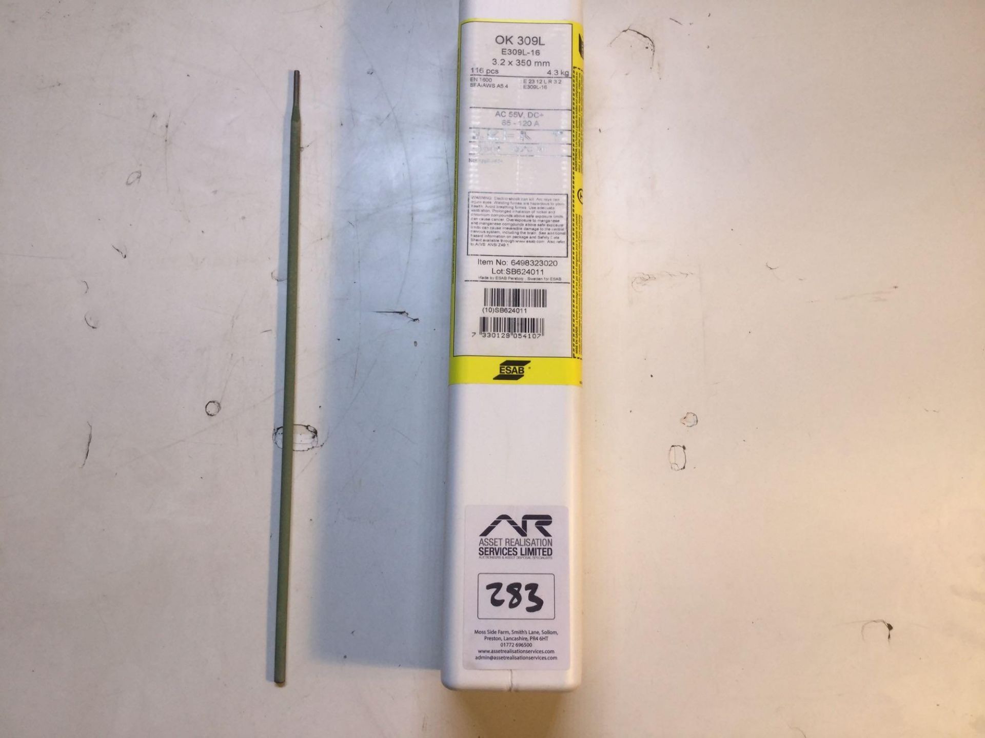 Esab 3.2 x 350mm Eletrode / Stick Rods x116 Per box