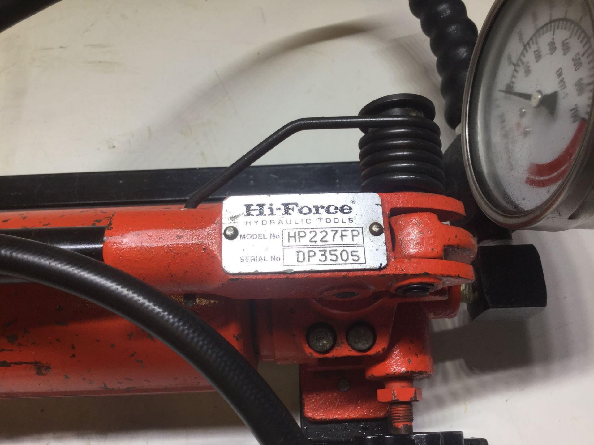 Hi force Hydraulic pump Model HP22 7FP - Image 2 of 4