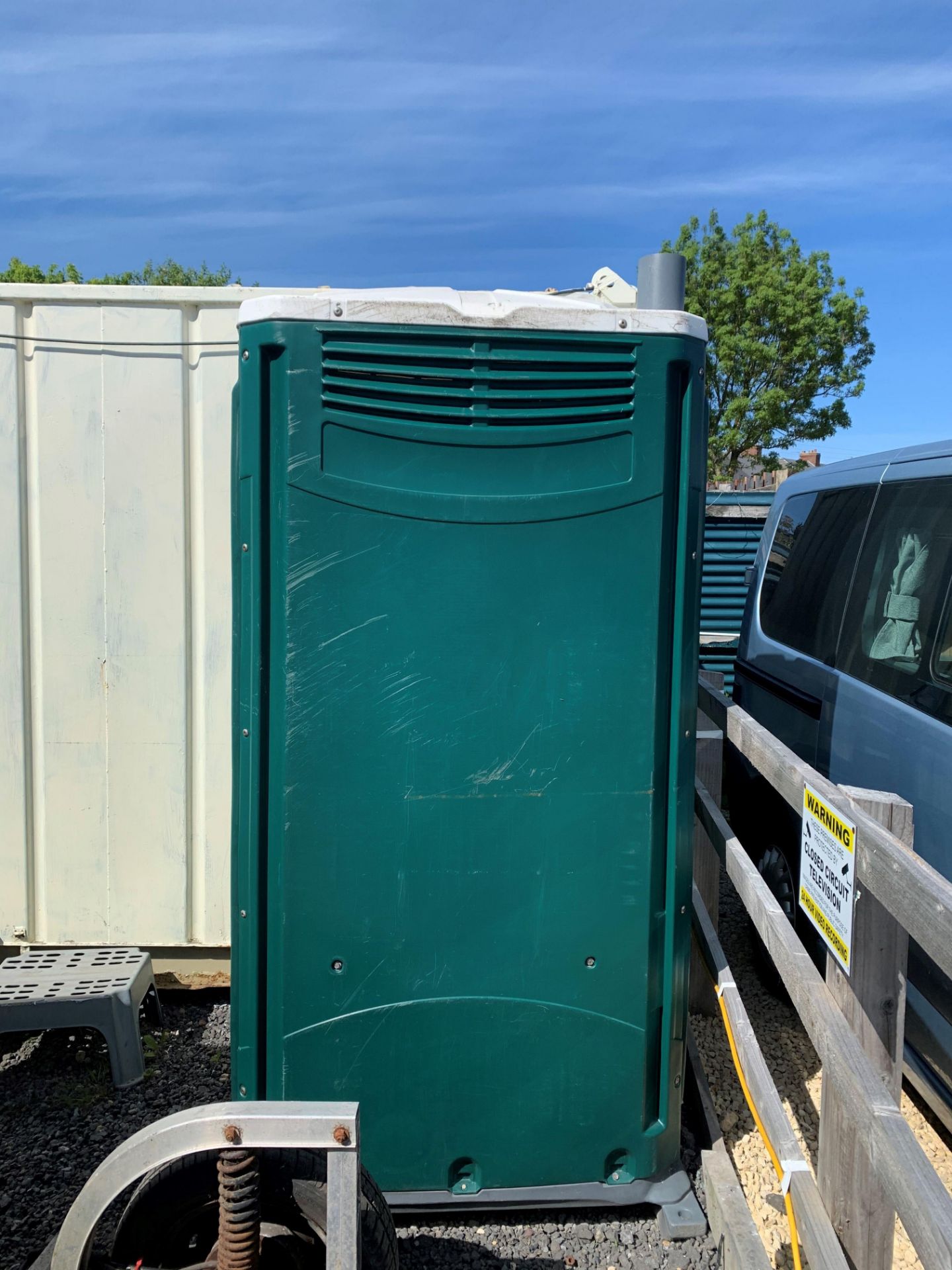 ZERO RESERVE Portable Site Toilet With Built in Sink and Waste Tank