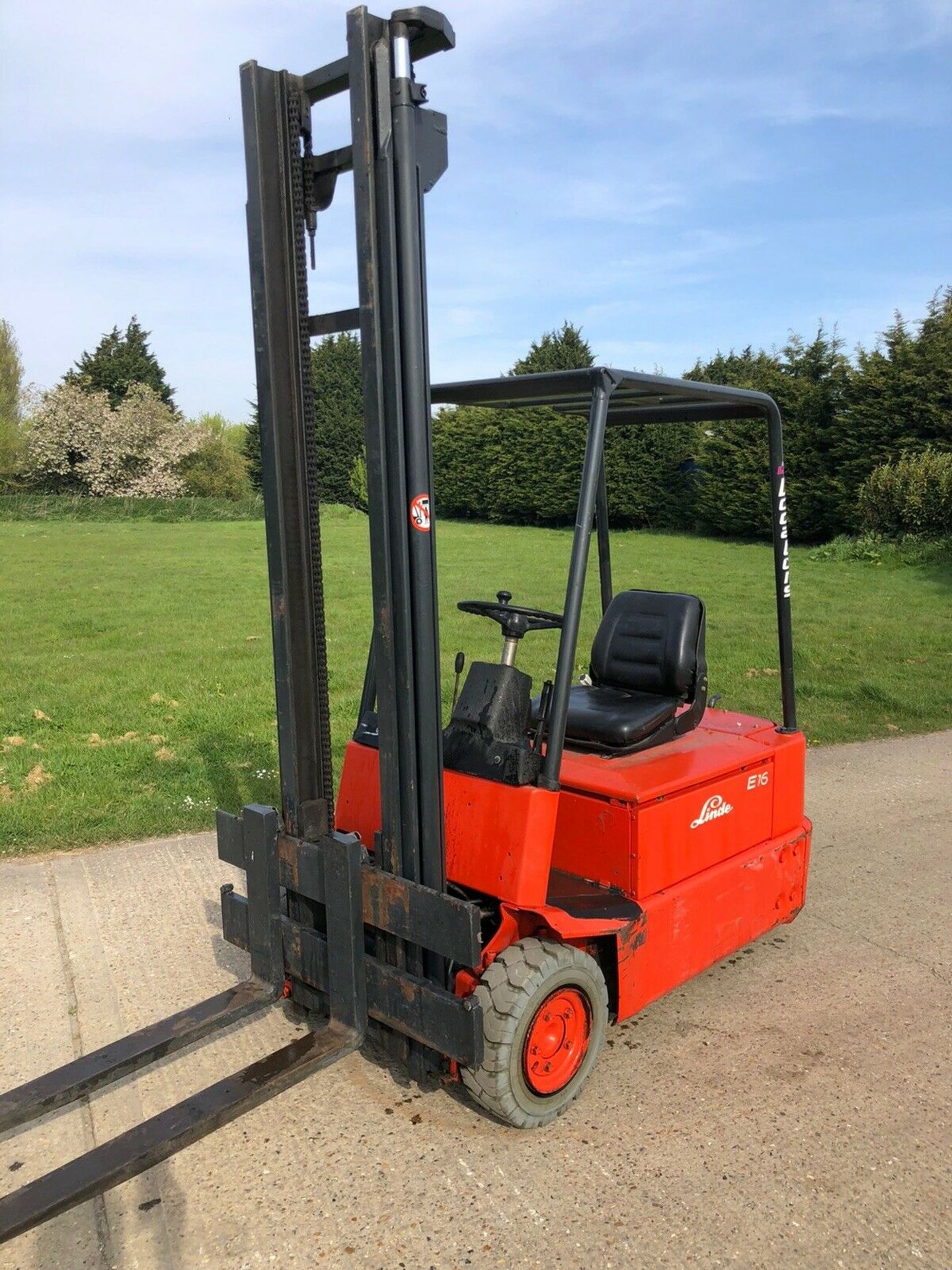 Linde Electric Forklift Truck E15 - Image 3 of 5