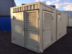 Anti Vandal Steel Welfare Unit Complete With Generator