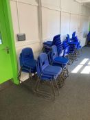 Stackable Polypropylene Chairs x10