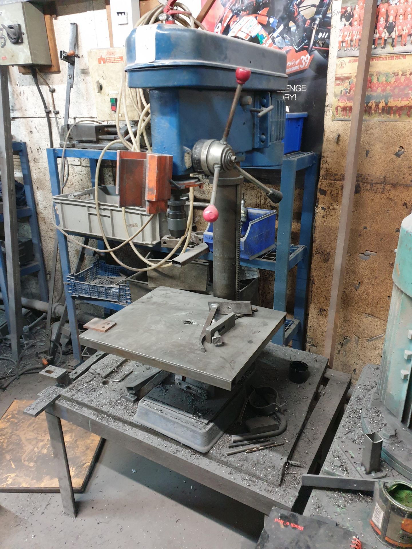 Pillar Drill on stand - Image 3 of 4
