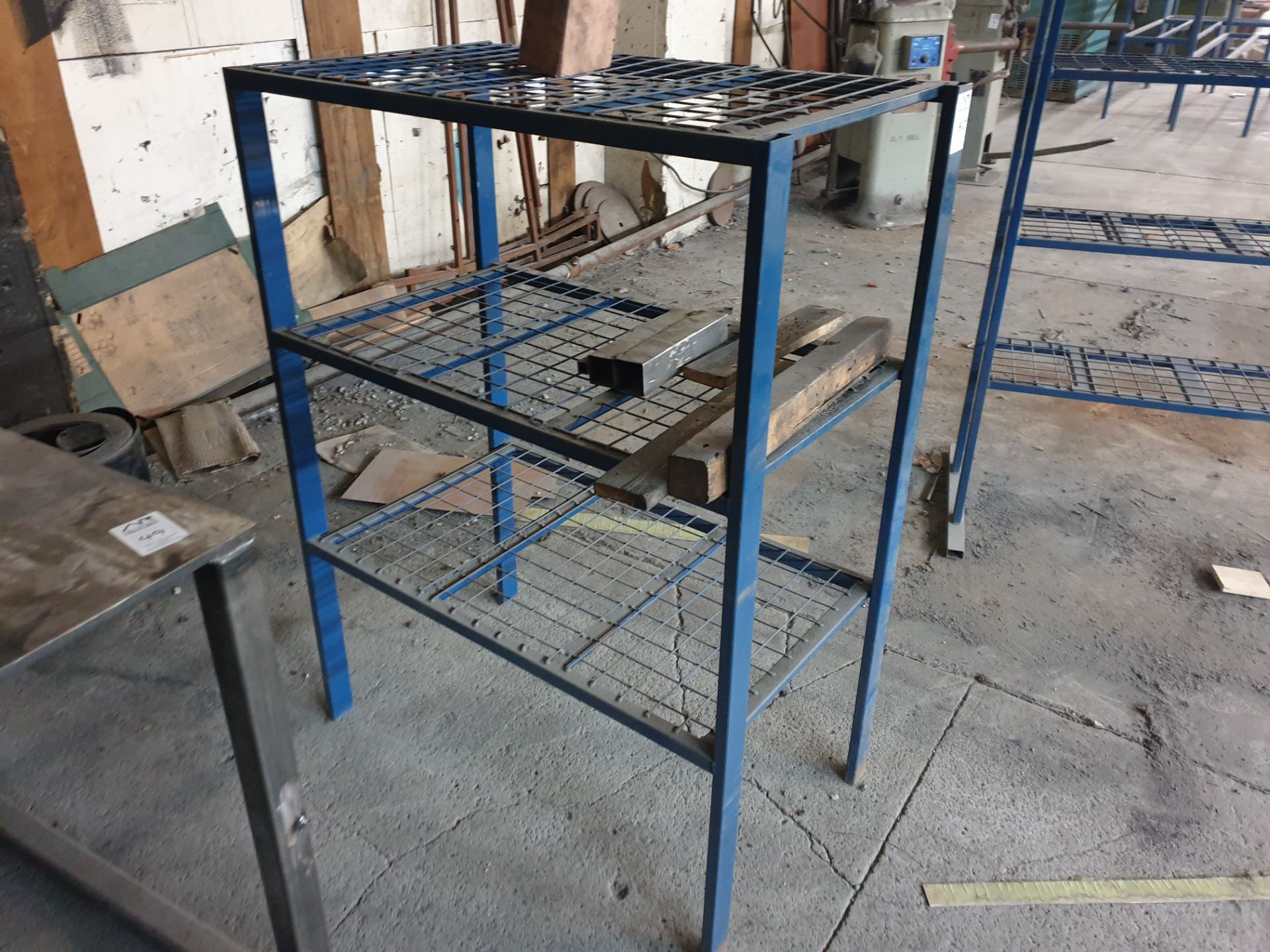 Steel shelve 910 wide x 525 deep x 1220 tall - Image 2 of 2