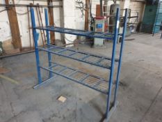 Steel shelve / rack 1460 wide 340 deep x 1450 tall