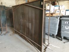 2 x Welding screens