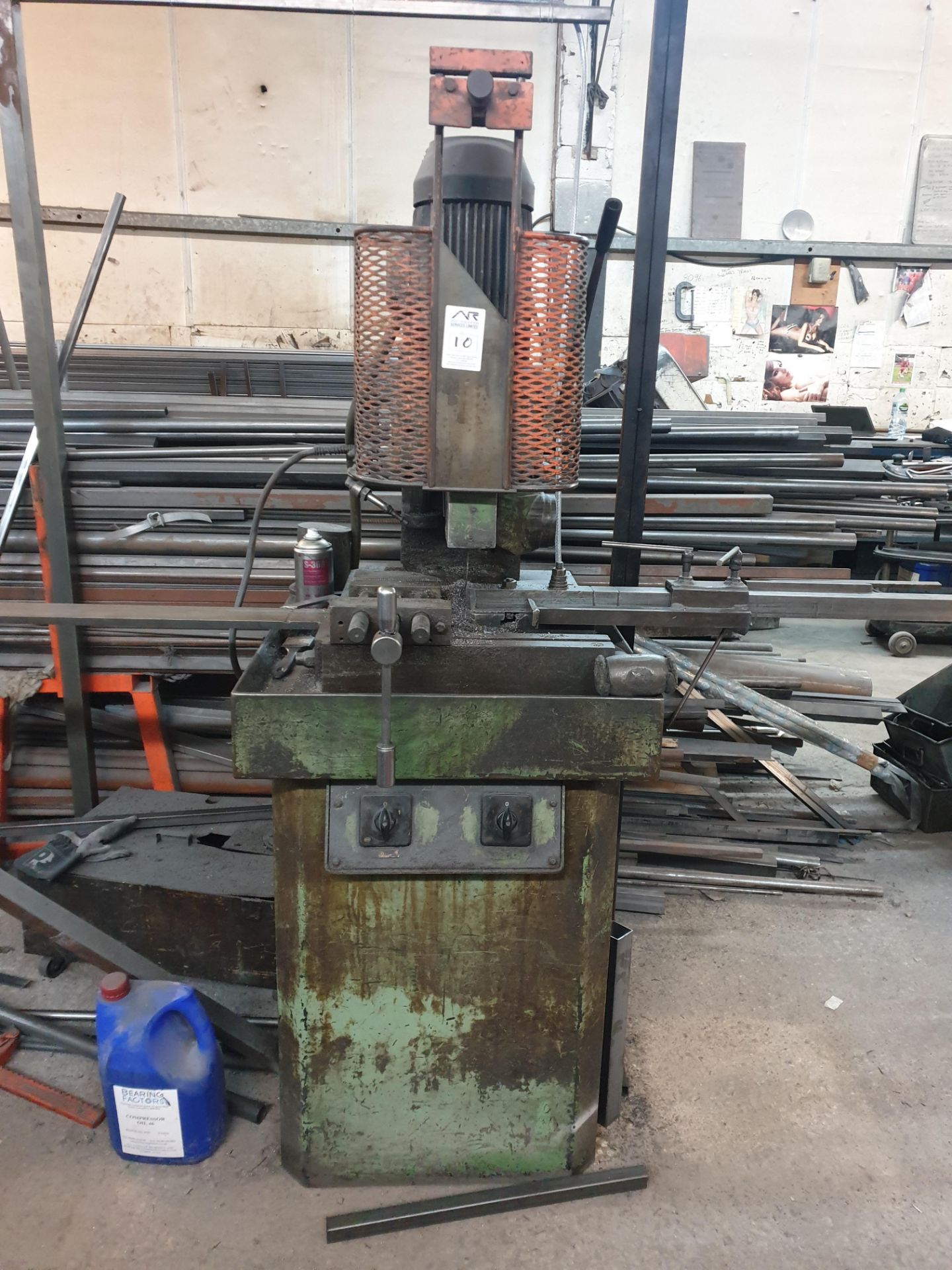 Cold Saw on stand