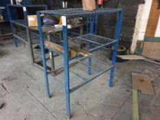 Steel shelve 910 wide x 525 deep x 1220 tall