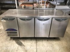 Williams 3 Door Counter Fridge