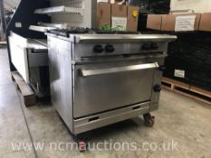 Falcon Chieftain 4 Burner Gas Oven Range