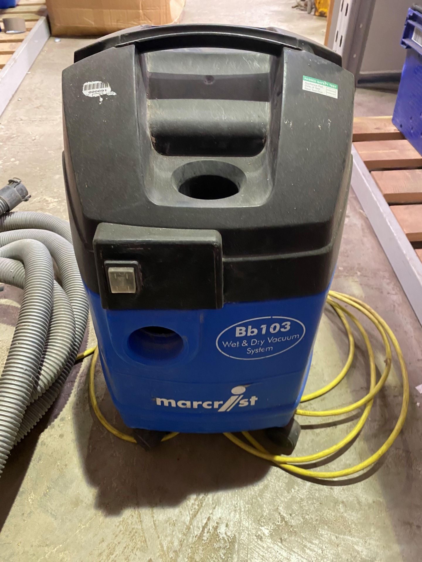 Marcrist Bb103 Wet & Dry Vacuum System 110v