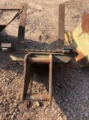 Job Lot 13/14 Tonne Excavator Buckets, Breaker, Tines, Augers