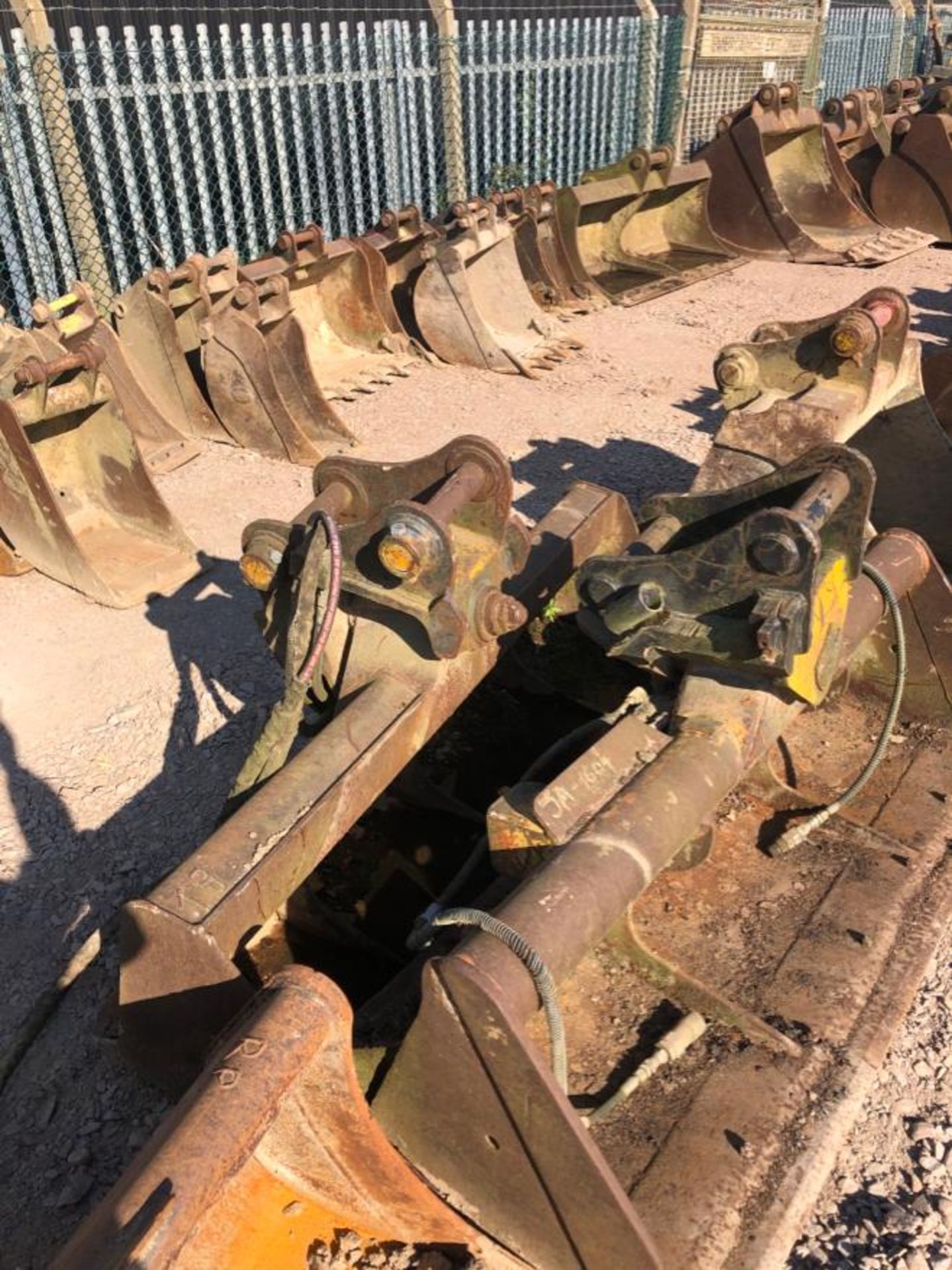 Job Lot 13/14 Tonne Excavator Buckets, Breaker, Tines, Augers - Image 7 of 13