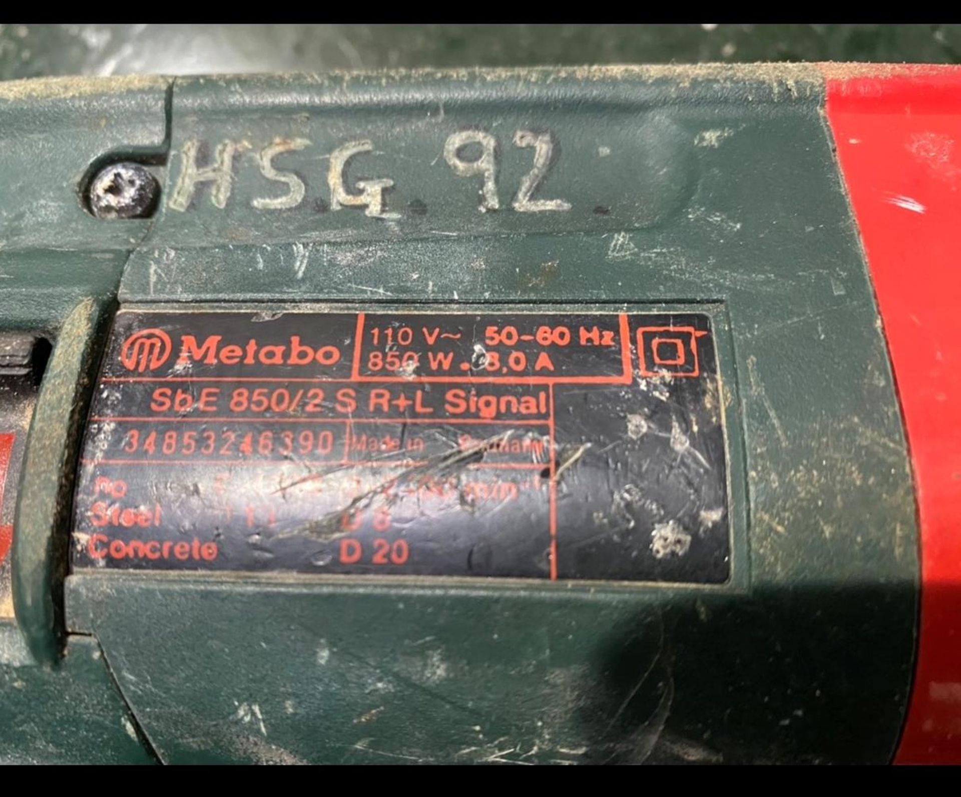 Metabo SBE850/2 Impact Drill 110v - Image 4 of 5