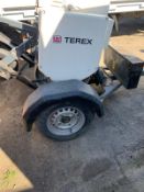 Terex MBR71HEW Pedestrian Roller On Trailer