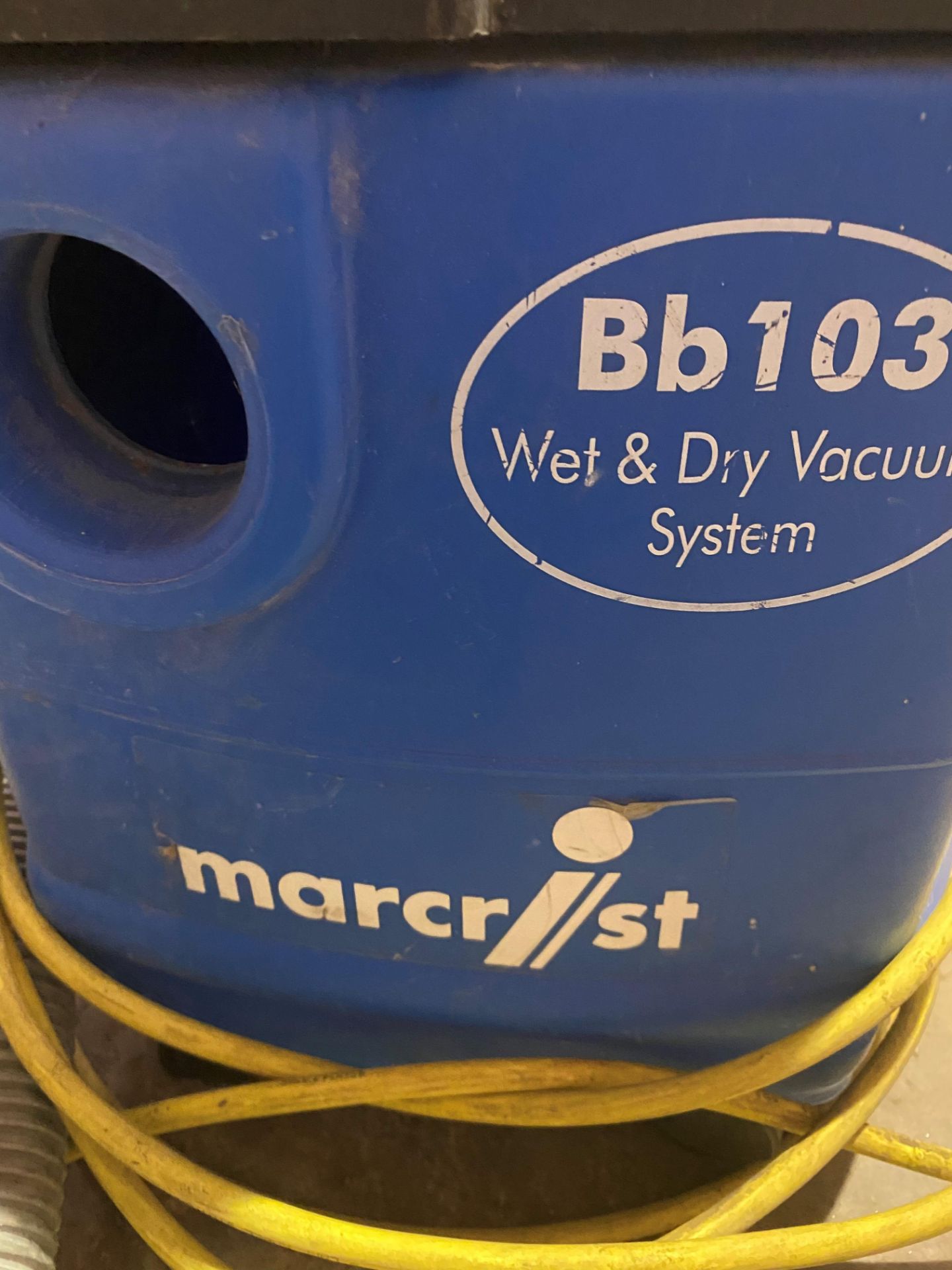 Marcrist Bb103 Wet & Dry Vacuum System 110v - Image 3 of 5