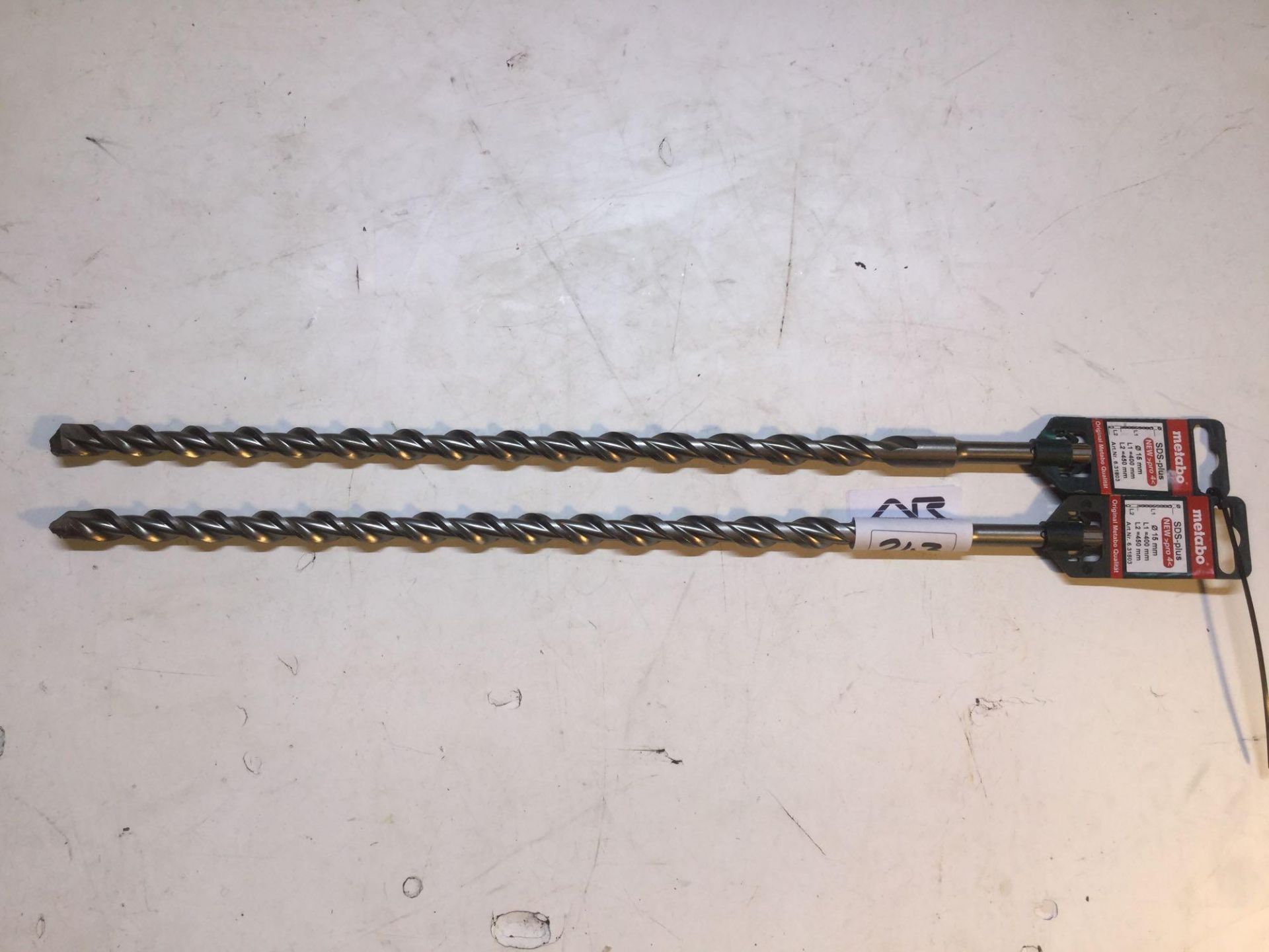 X2 Metabo SDS-Plus Masonry Bit 15mm / 400mm