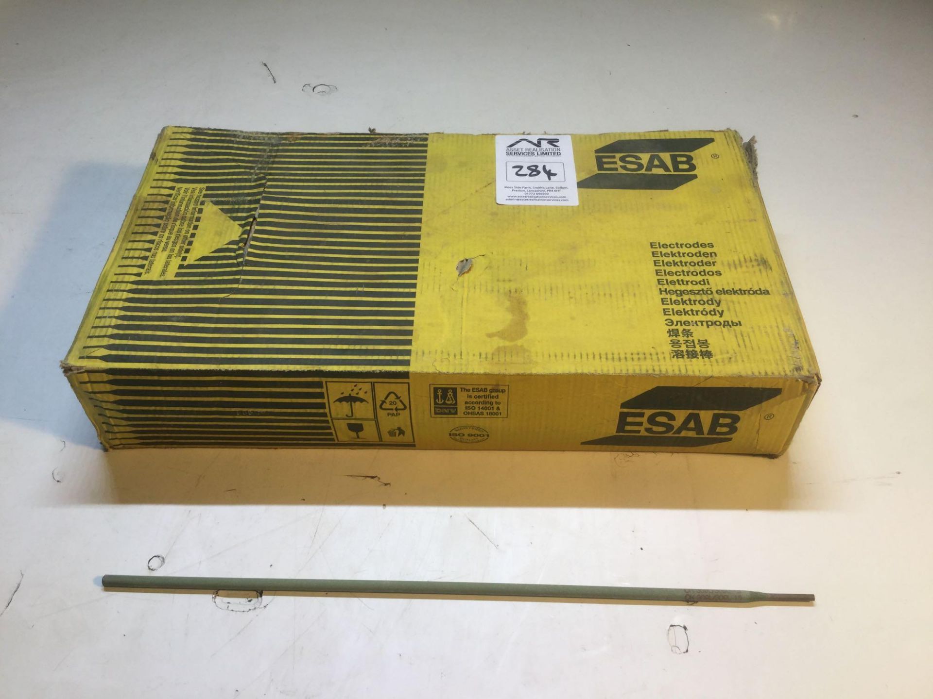 116x3 Esab 3.2 x 350mm Eletrode / Stick Rods x116 Per box