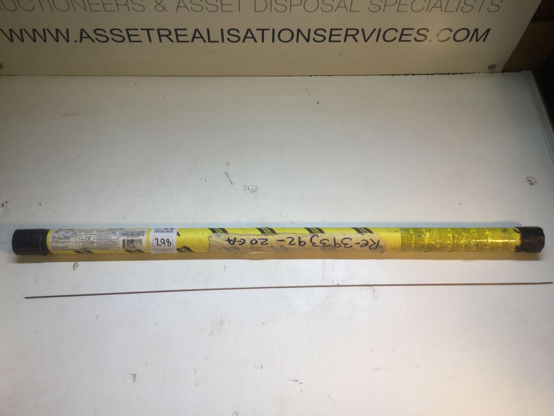 Esab 2.4mm x1000mm Tig Rods x5kg