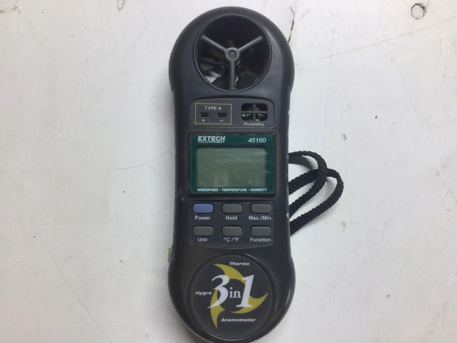 Thermo hygro Wind temperature humidity tester model 45160