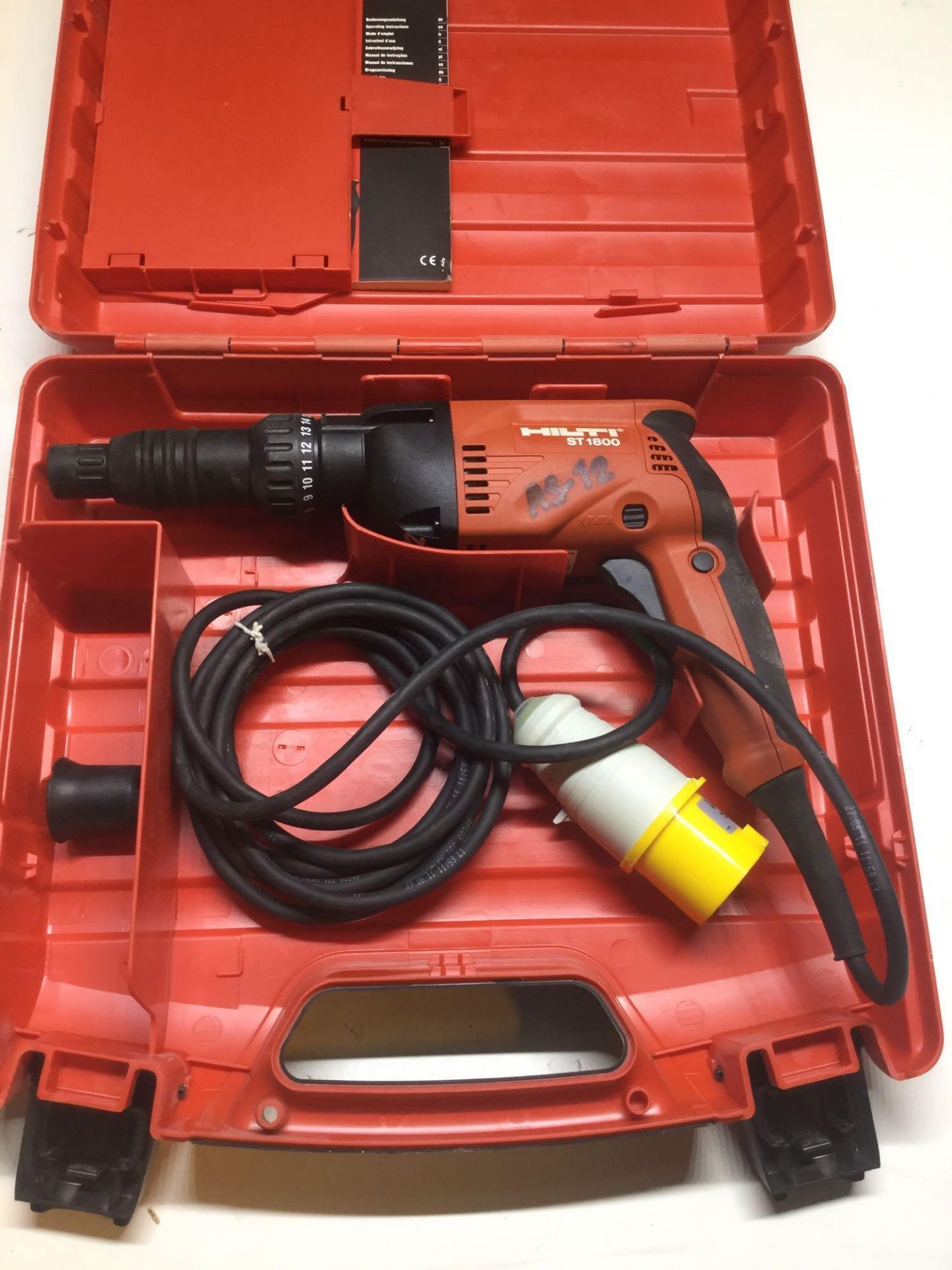 Hilti ST1800 Tec Drill 110v - Image 2 of 4