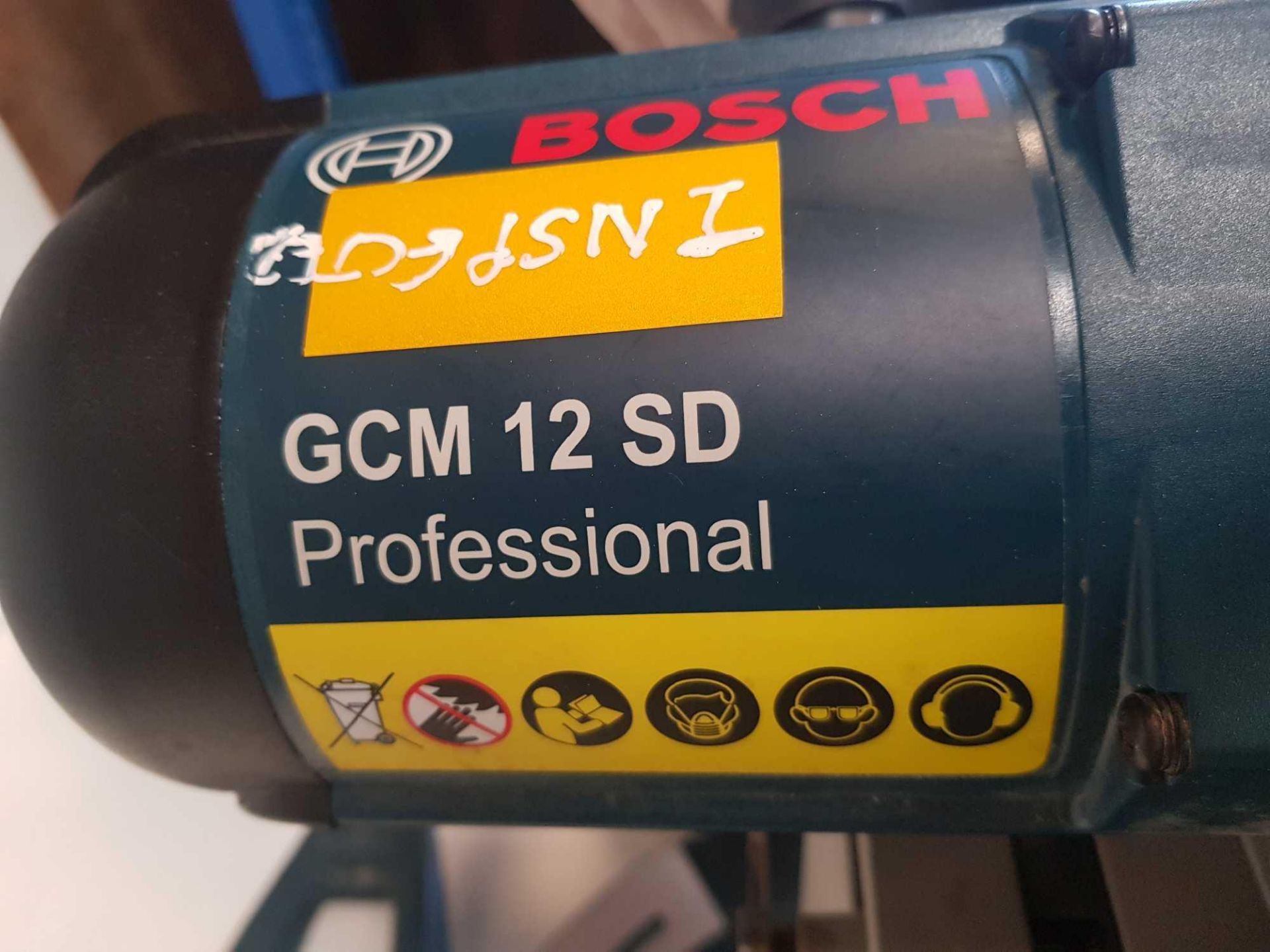Bosch GCM 12 SD PROFESSIONAL Compound Mitre Saw 110v - Bild 2 aus 4