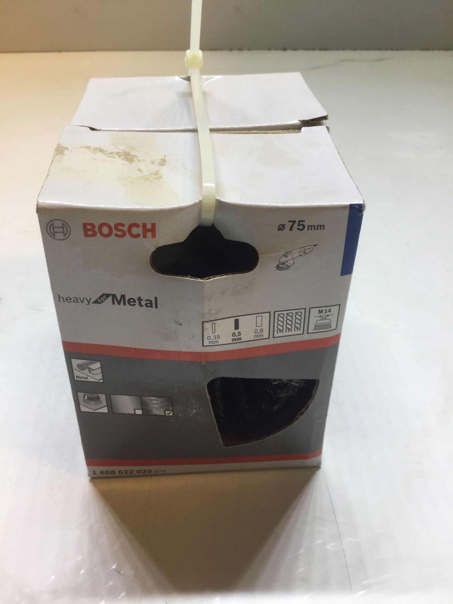 Bosch 75mm Metal Brush Wheel x2