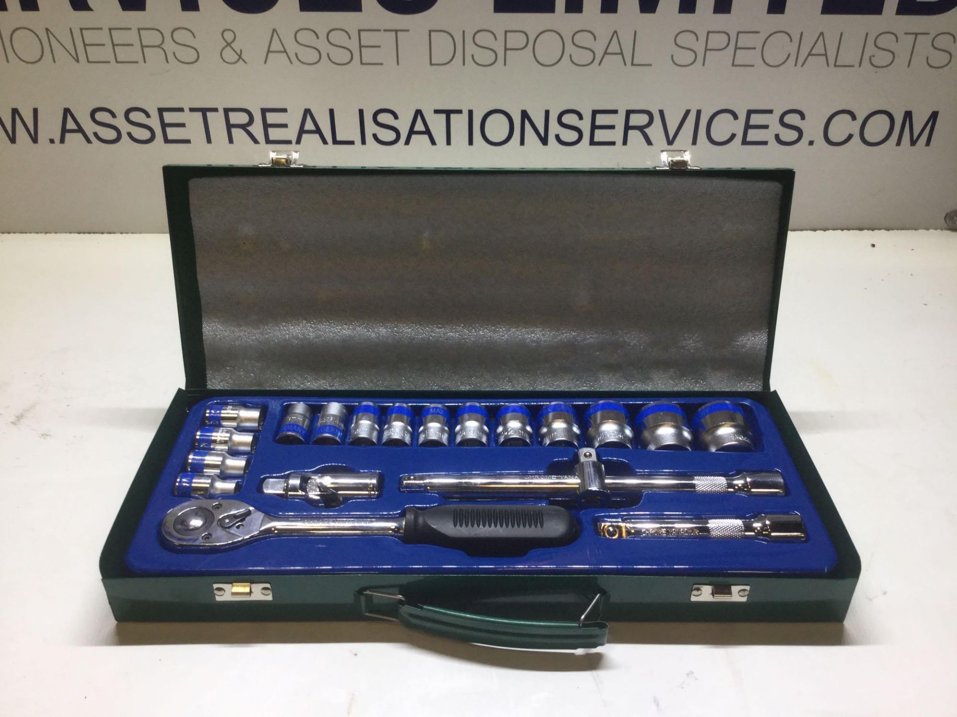 Max Tools Germany 20 piece 1/2â€ Drive Socket Set - Image 2 of 4