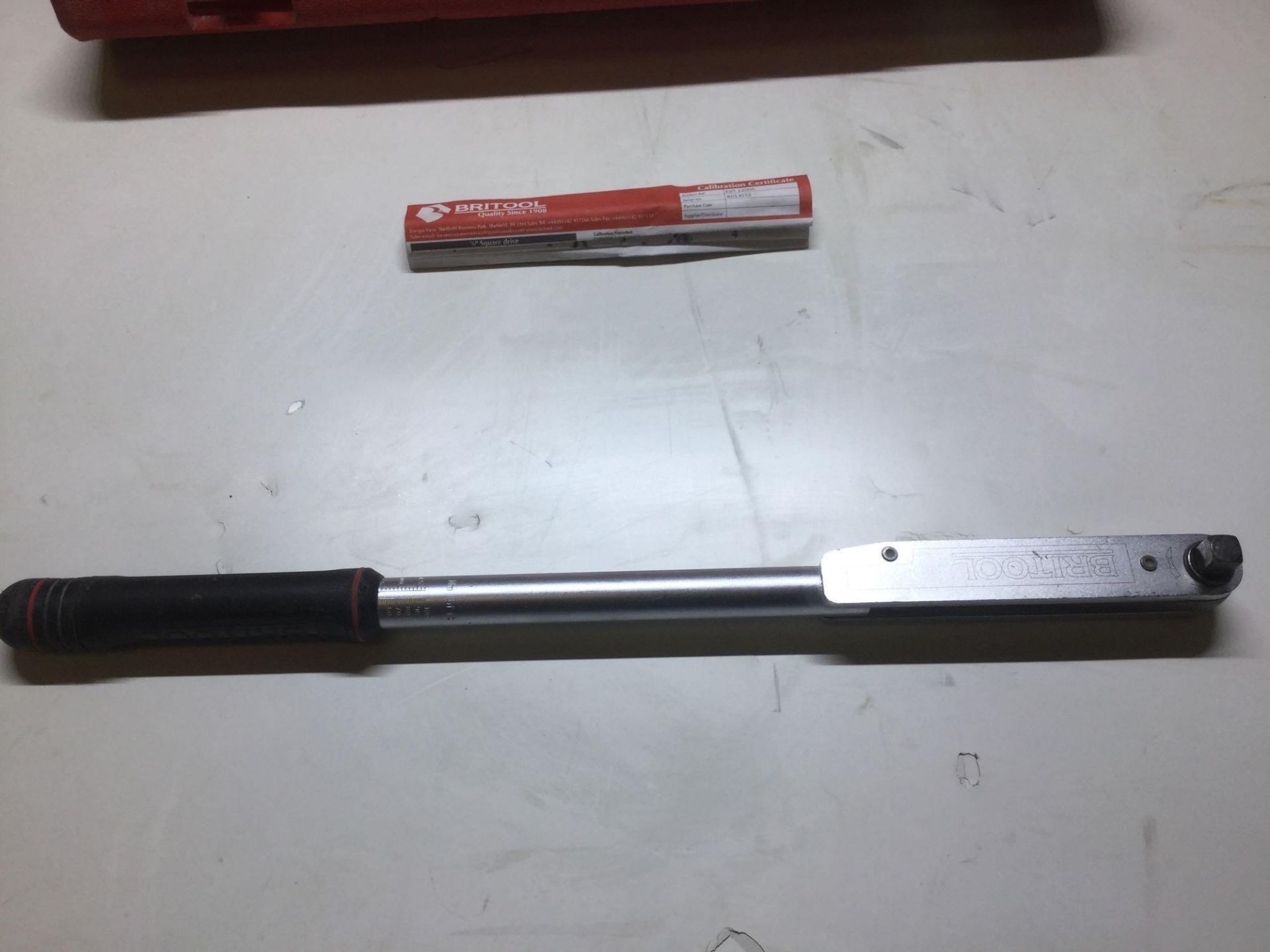 Britool EVT 1200 Torque Wrench 25 to 135nm As New - Image 3 of 3