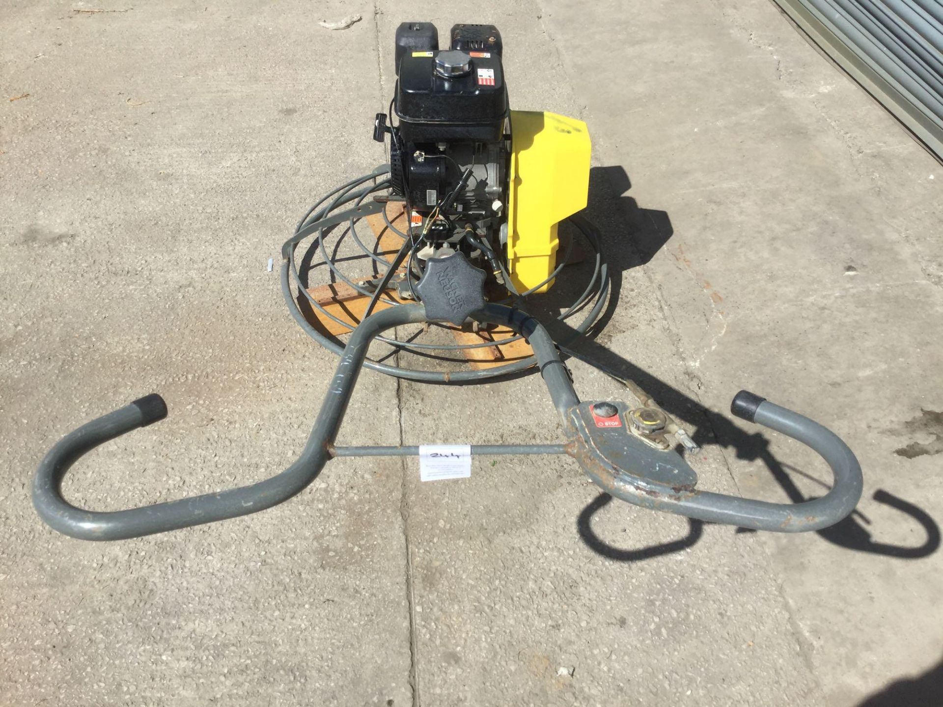 Wacker NeusonCT36 WM270 Power Float With Blade Transport Protector - Image 5 of 11