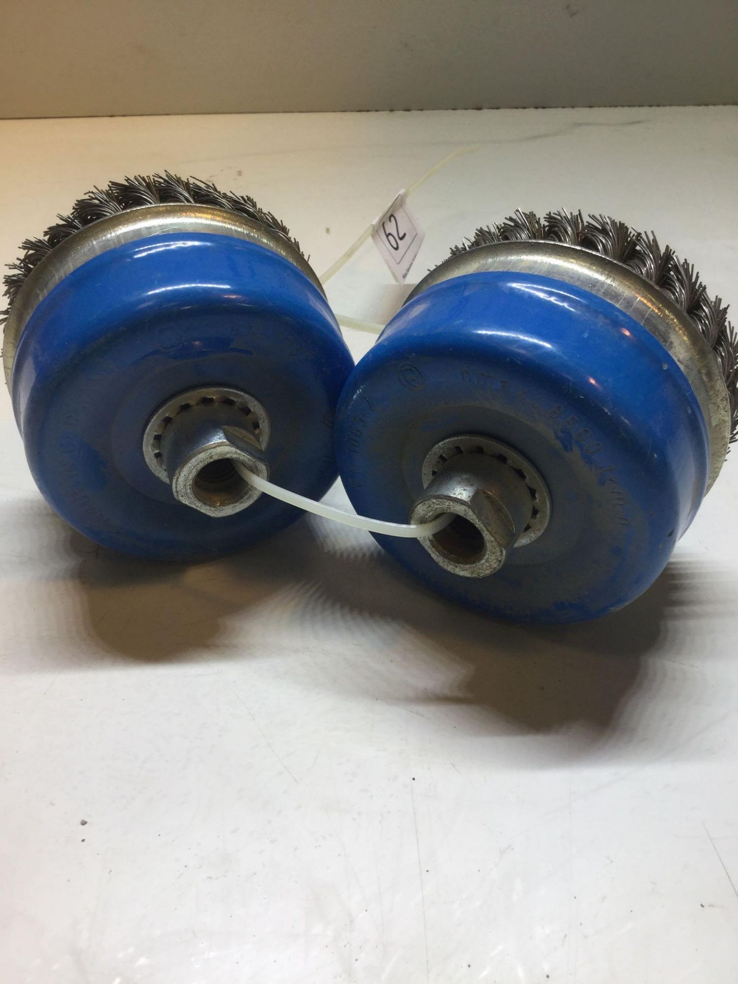 Bosch 100mm Metal Brush Wheel x2 Unboxed - Image 2 of 2