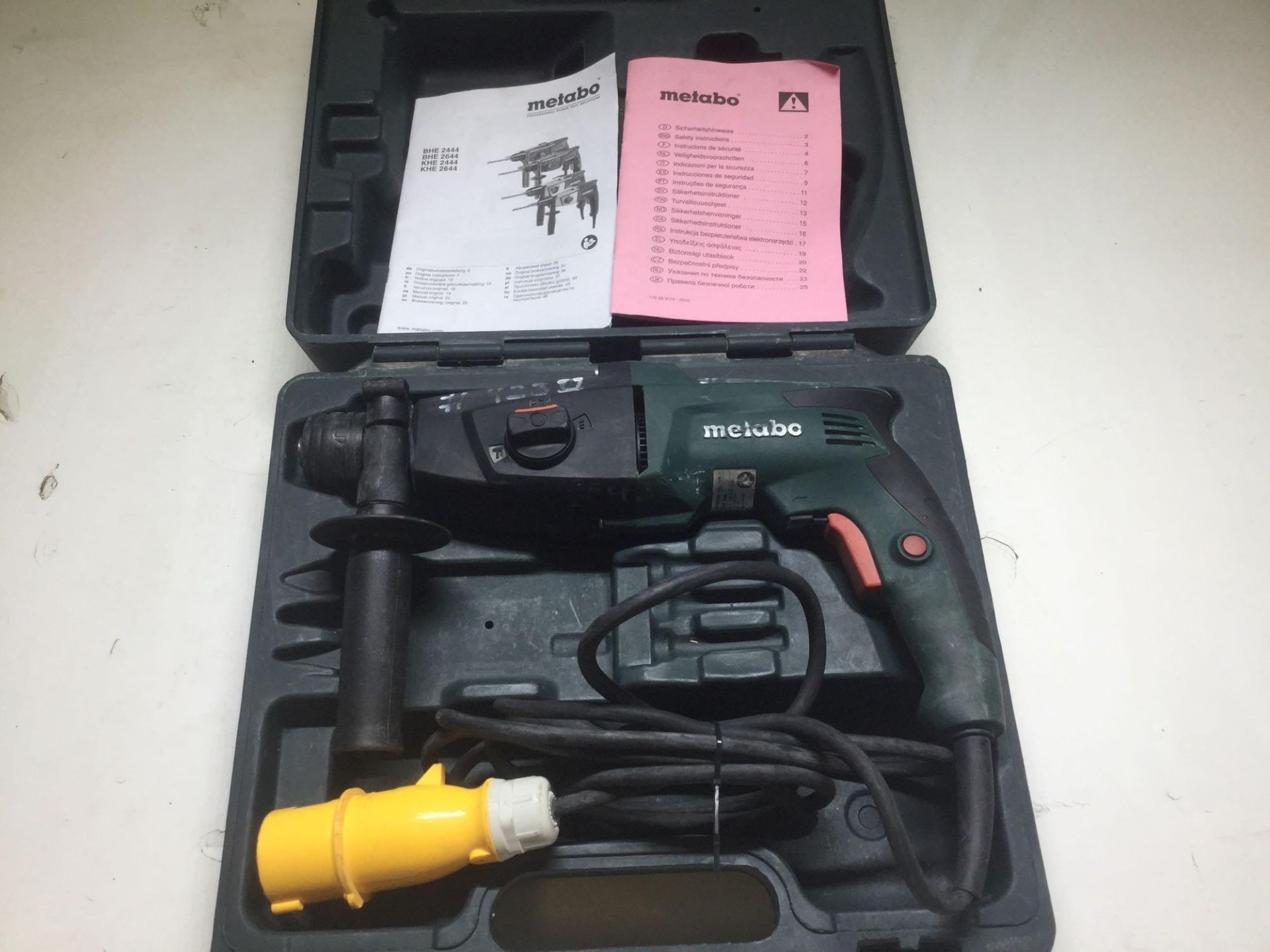 Metabo KHE 2444 SDS Drill 110v - Image 2 of 4