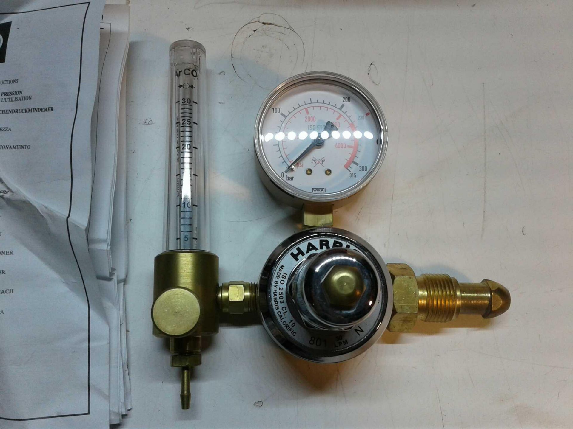 Harris Cylinder Regulator (new) - Image 2 of 4