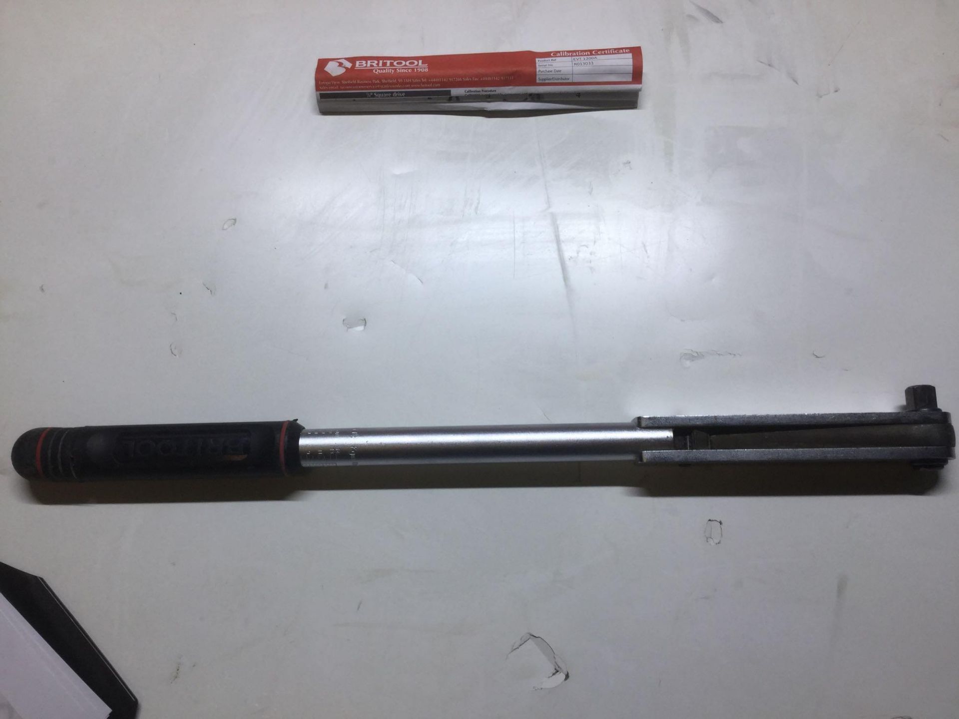 Britool EVT 1200 Torque Wrench 25 to 135nm As New - Image 2 of 3