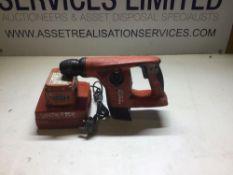 Hilti te4-A22 sds hammer drill 22 volt