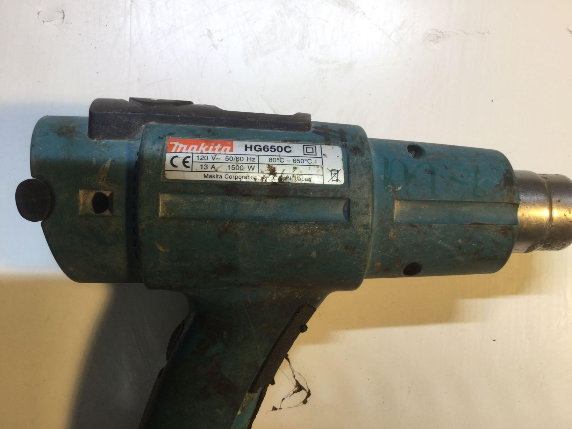 Makita heat gun model 650C 110 V - Image 2 of 2