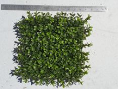 62 Artificial Boxwood mat - 25cm x 25cn