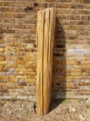 1 Used split bamboo screen 1.8m high