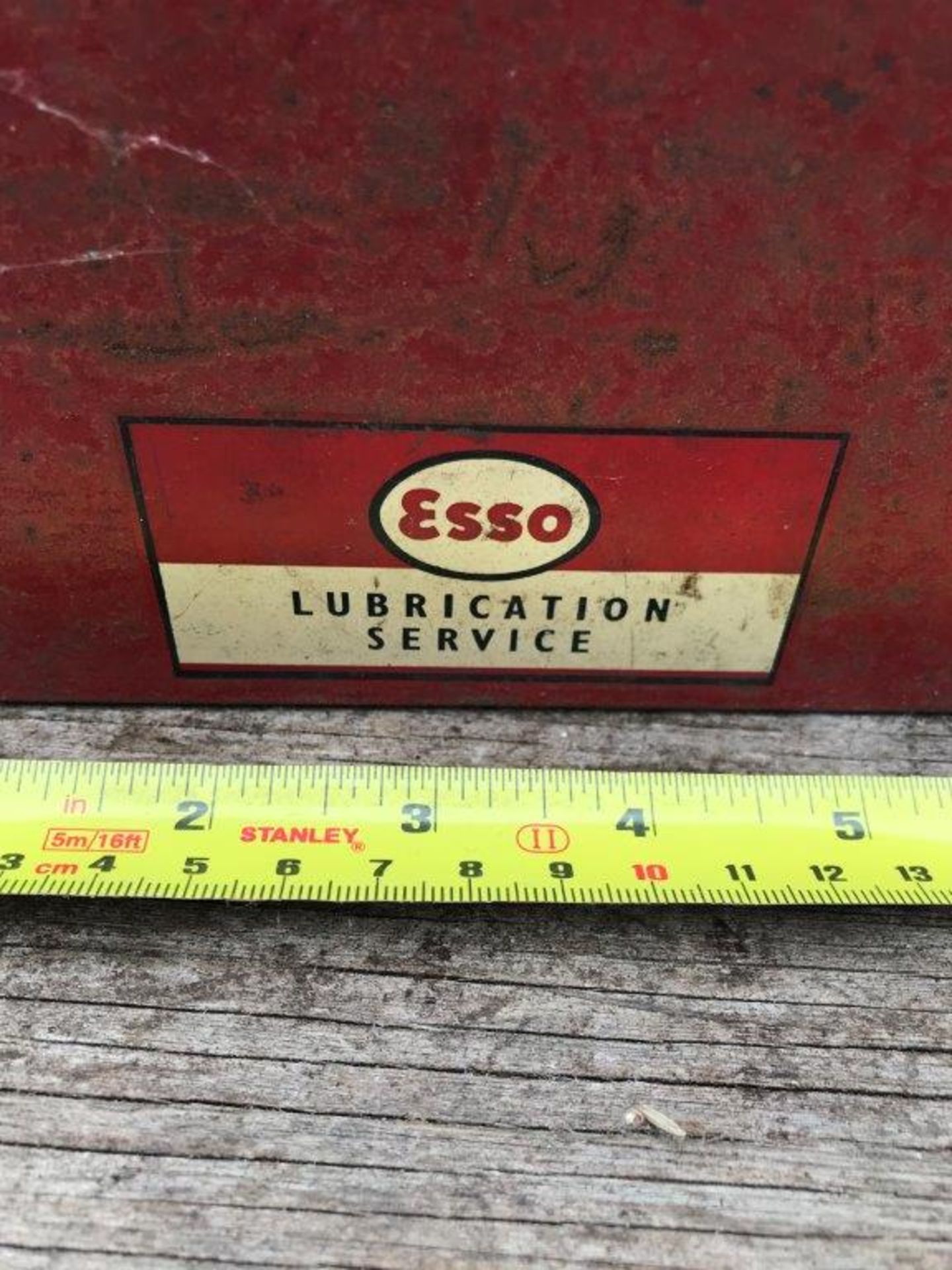 vintage Esso Red tin - - Image 2 of 2