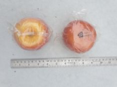 10 Artificial Apples - still wrapped