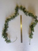 x10 Plastic Boxwood Garland - 180cm long